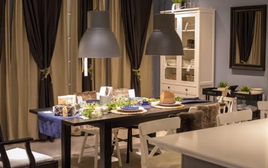 Brown 12 Kişilik Yemek Odası